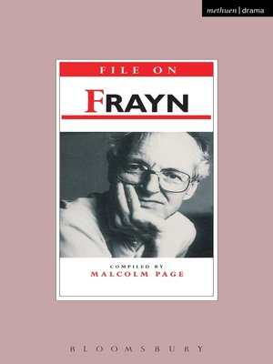 cover image of File On Frayn